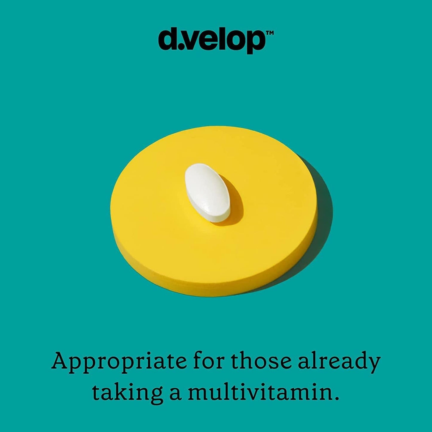 d.velop Vitamin D ImmunityPlus – 30 Tablets, 20 mcg (2400 IU) – Vitamin D Supplement w/ Zinc and Vitamin C - Immune Support – 3X Faster and More Effective† – Clinically Tested - Zinc and Vitamin D