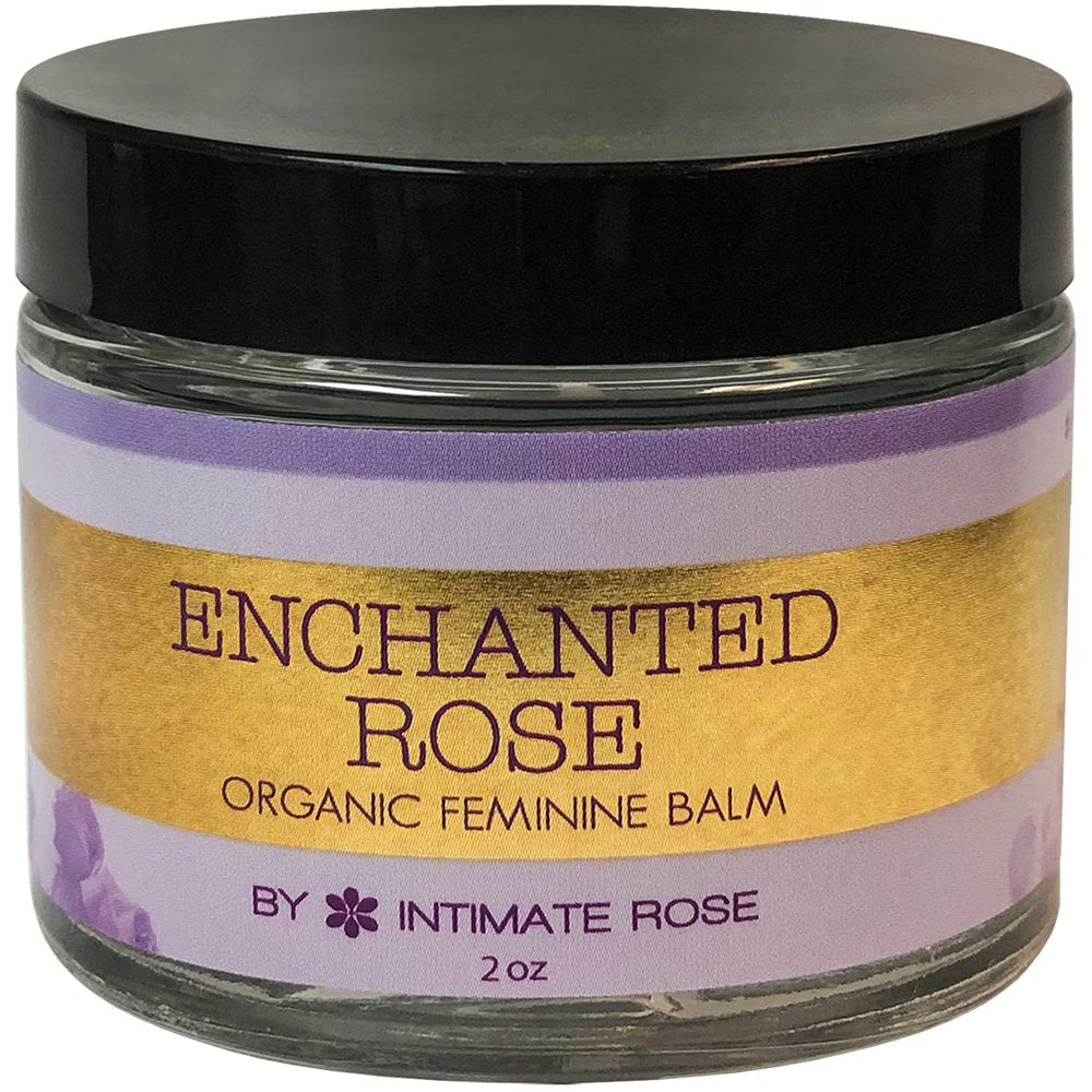 Enchanted Rose Vaginal Balm Intimate Rose Organic Feminine Balm Natural Moisturizing 2.3 Oz