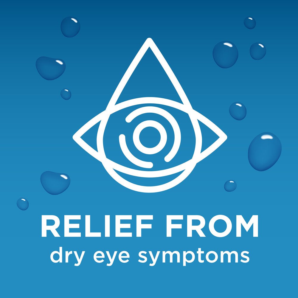 Blink Gel Tears Lubricating Eye Drops, from Bausch + Lomb, 0.34 Fl Oz