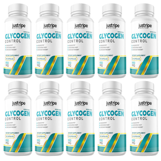 10 Pack Glycogen Control Blood Capsules Blood Sugar Control - 60 Capsules
