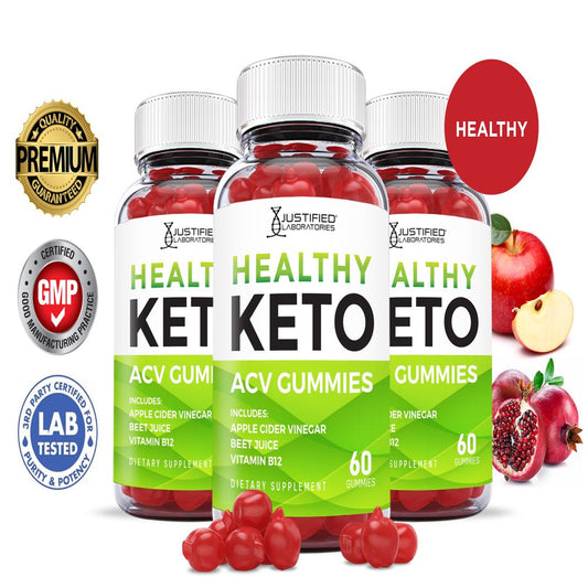 (3 Pack) Health Keto ACV Gummies 1000MG Dietary Supplement 180 Gummys - Nutricity.com.au