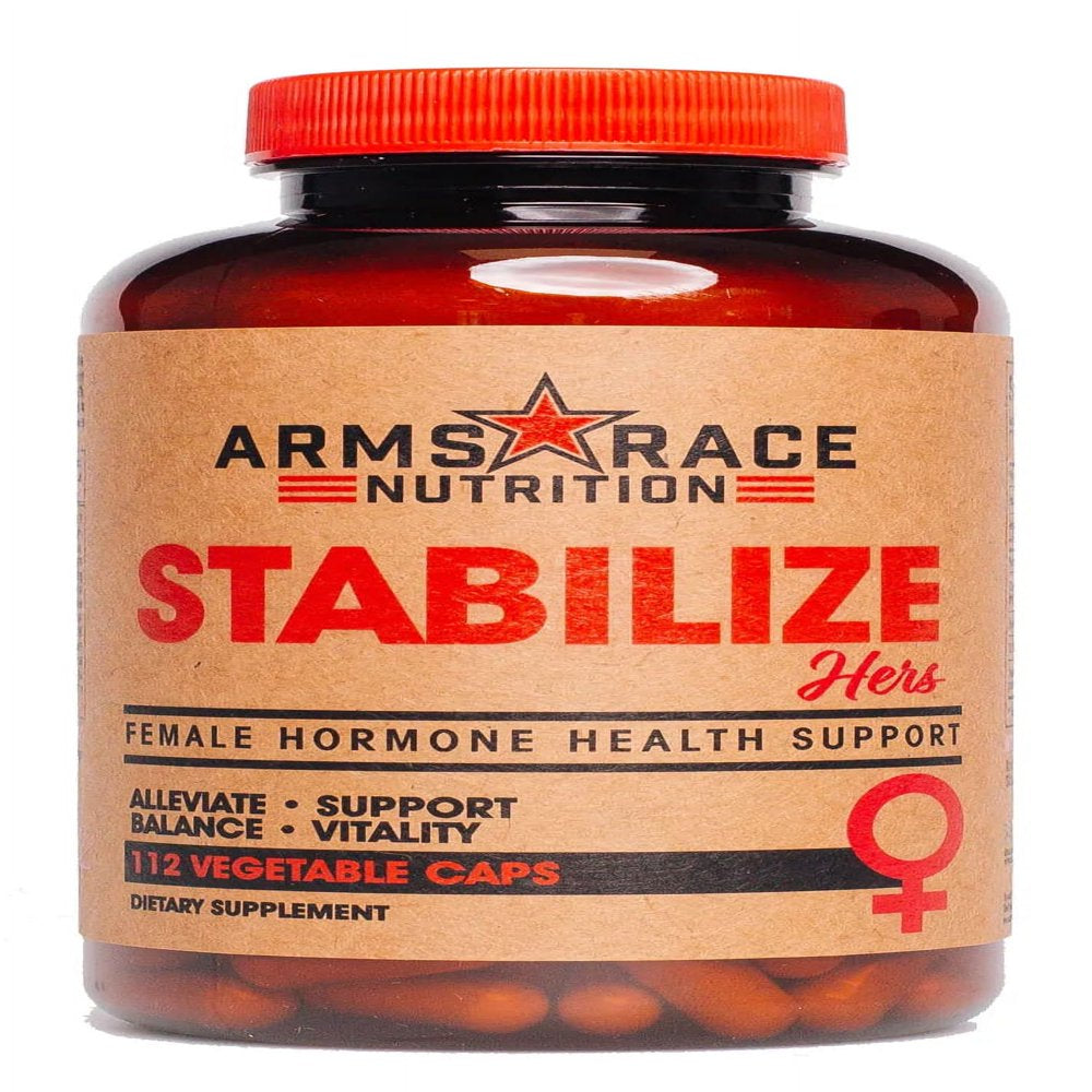 Arms Race Nutrition STABALIZE (HERS) Female Hormone Health Support (112 Vegetable Capsules)