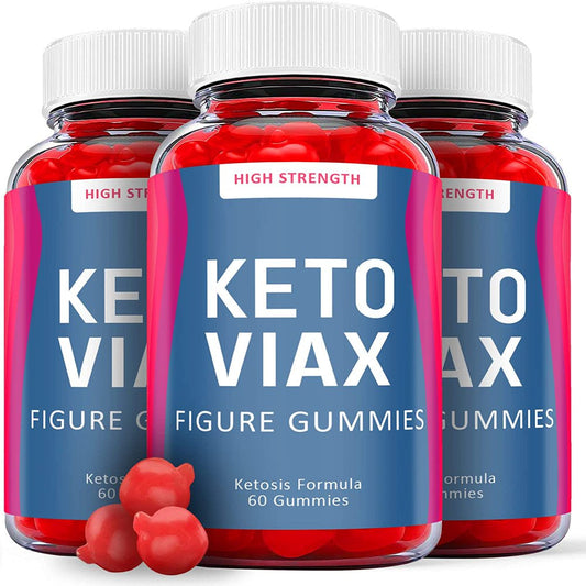 (3 Pack) Keto Viax ACV Gummies - Supplement for Weight Loss - Energy & Focus Boosting Dietary Supplements for Weight Management & Metabolism - Fat Burn - 180 Gummies - Nutricity.com.au
