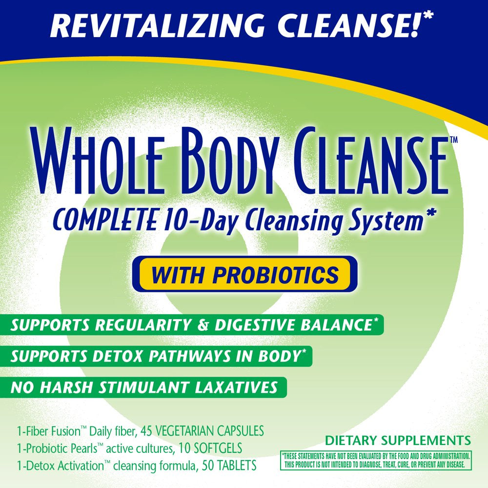 Nature'S Way Whole Body Cleanse, Complete 10-Day System Cleansing System