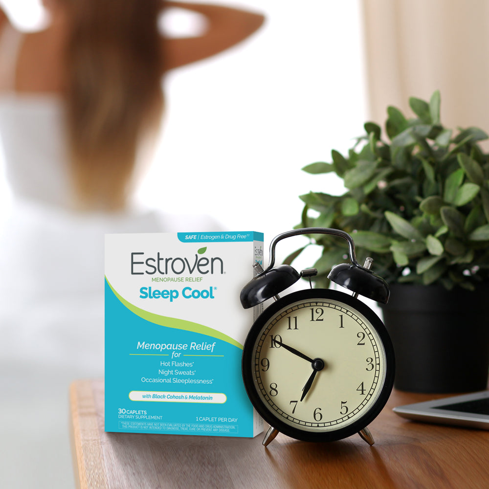 Estroven Sleep Cool for Menopause Relief Caplets, 30 Count
