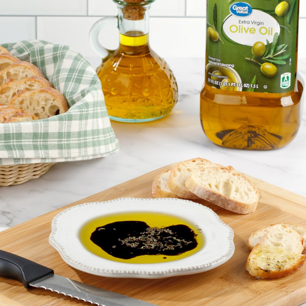 Great Value Extra Virgin Olive Oil, 51 Fl Oz
