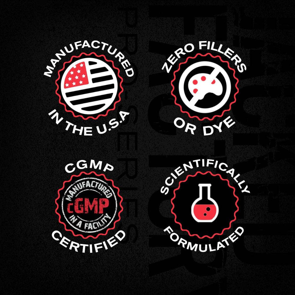 Jacked Factory N.O. XT - Nitric Oxide Boosting Supplement for Muscle Growth, Pumps & Energy - 90 Count