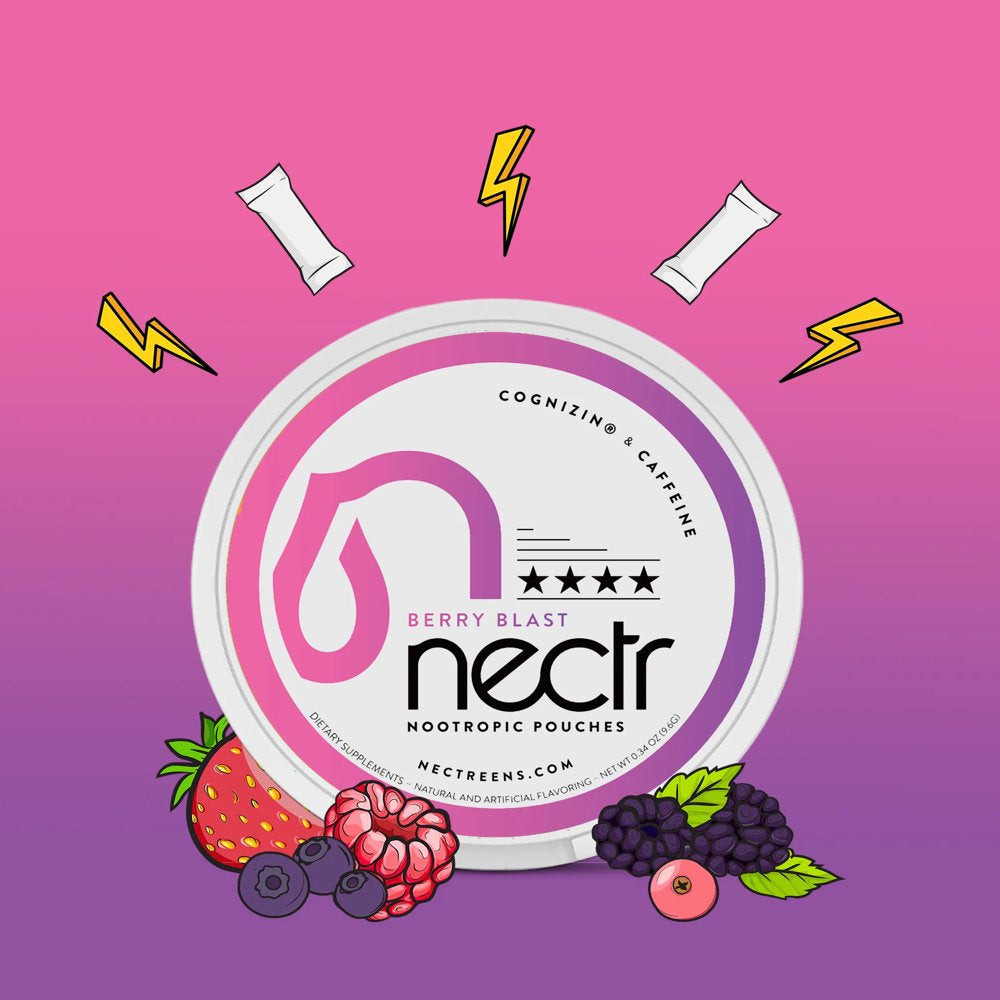 Berry Blast - Nectr Nootropic Pouches