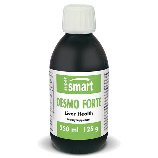 Supersmart - Desmo Forte™ - Liver Support - Health, Cleanse & Detox Supplement | Non-Gmo & Gluten Free - 250 Ml