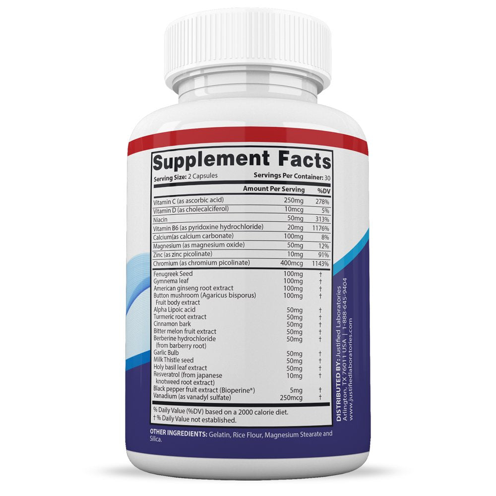 Glucofreeze Max Advanced Formula 1295MG 60 Capsules