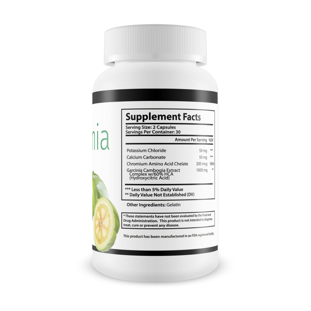 Garcinia Slim Diet - All Natural Premium Garcinia Cambogia Carb Blocker - Appetite Suppressant - Fast Acting Weight Loss - Accelerate Results