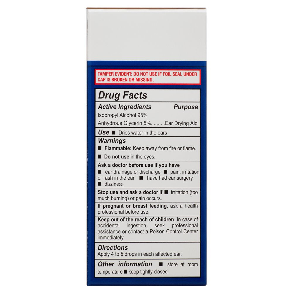 Equate, Liquid Ear Drops for Swimmers, 1 Fl. Oz. Bottle