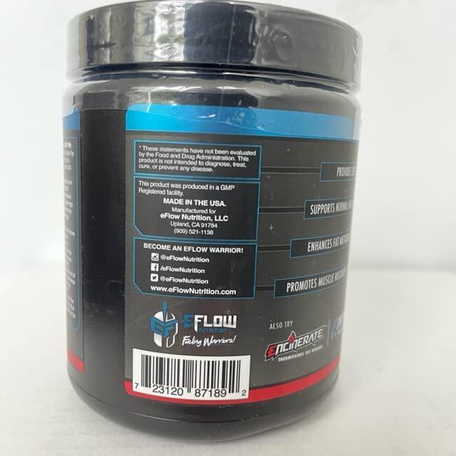 eFlow Nutrition Elixir PM - Night Time Fat Burner and Natural Sleep Support - Appetite Suppressant and Weight Loss Support - Warrior Punch (40 Servings)