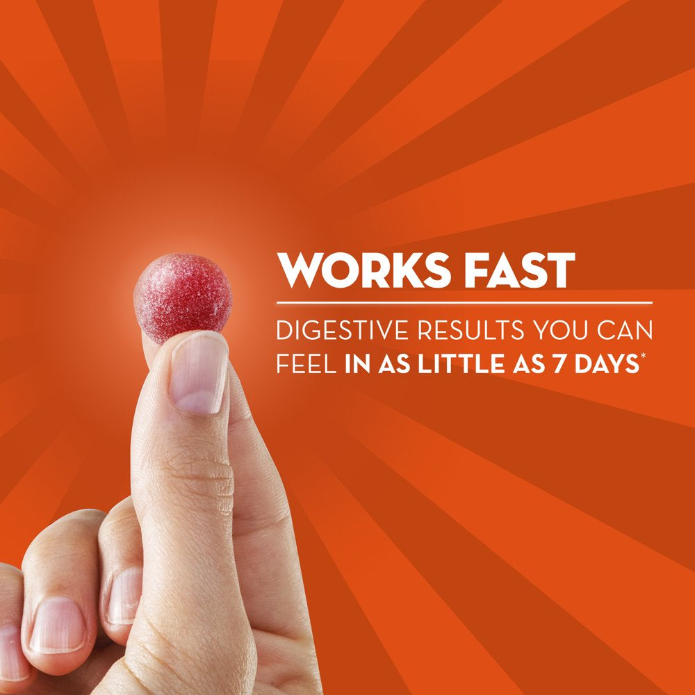 Align Advanced Prebiotic Gummies, Dietary Supplement for Women and Men, Fast-Acting Biotic, 46 Ct