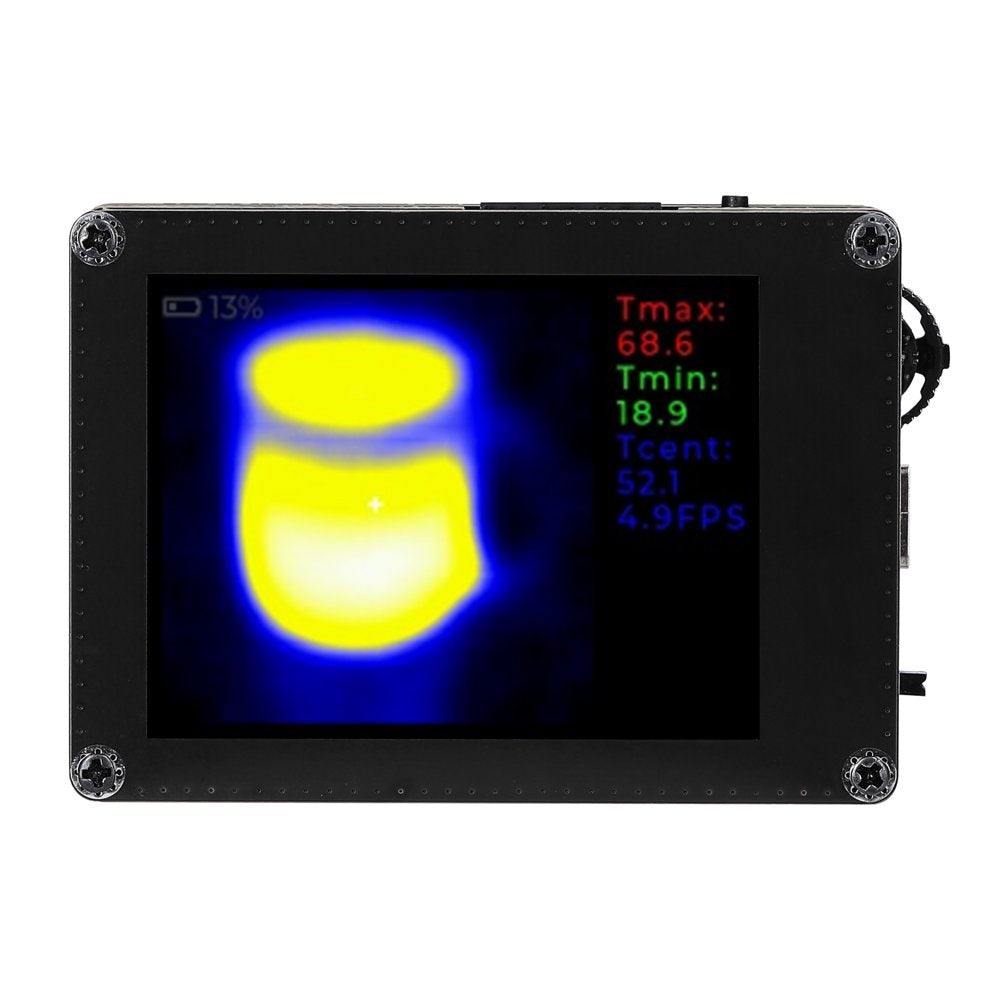 Docooler TICAM1 Industrial Infrared Thermal Imaging Camera Thermometer for Temperature Detection Floor Heating Repairs 2MP Visible Light Lens Thermal Imager