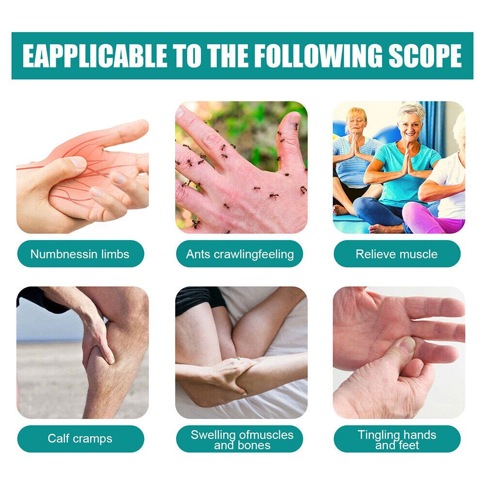 2/1Pcs-Nerve Pain Relief Cream Maximum Strength Relief Cream for Foot Leg 30G