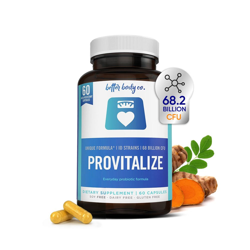 Better Body Co. Provitalize, 60 Acid-Resistant Capsules