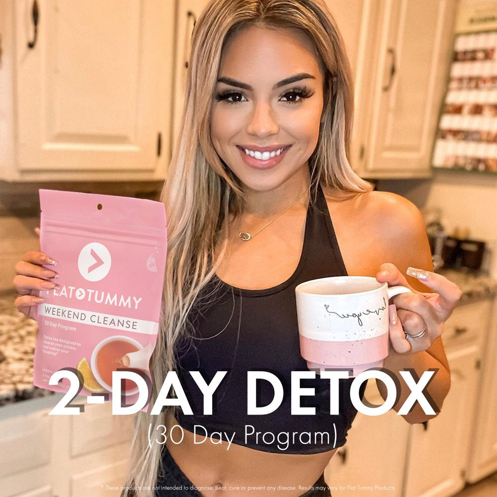Colon Cleanse Detox by Flat Tummy Tea - 2-Day Detox & Cleanse - Dietary Supplement