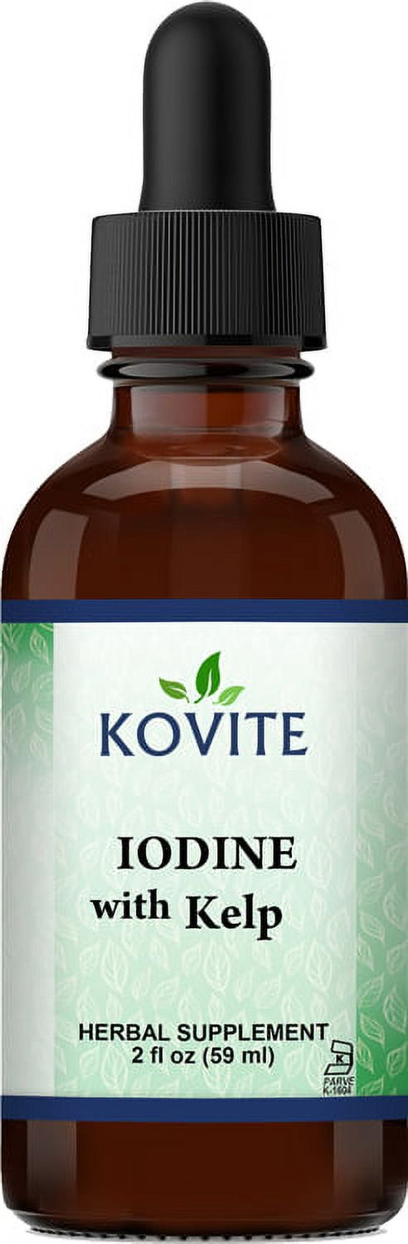 Kovite Kosher Potassium Iodine with Kelp - 2 Oz.