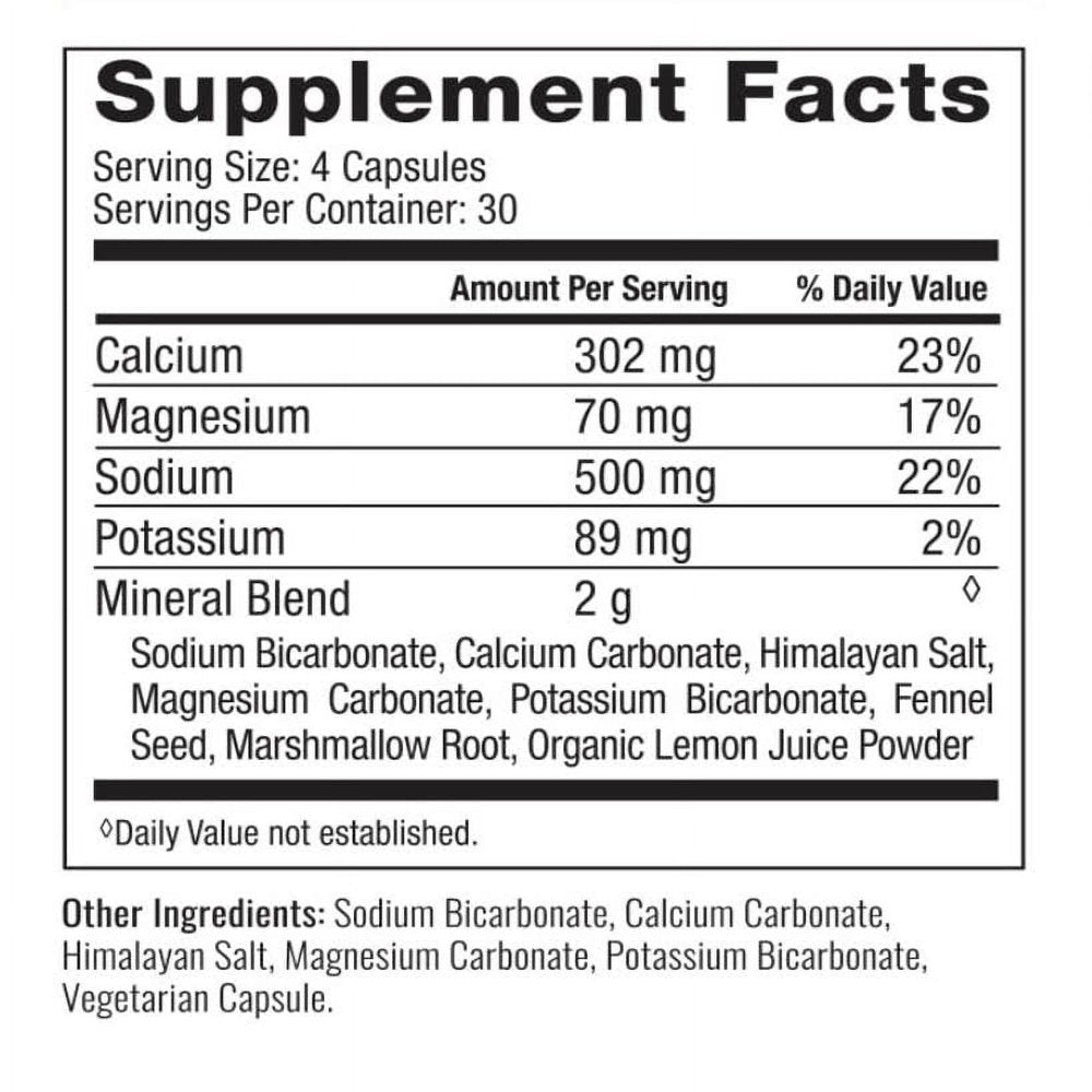 Seacret Alkaline Booster Dietary Supplement Sevenpoint2 120 Capsules 7.2 Ph Life