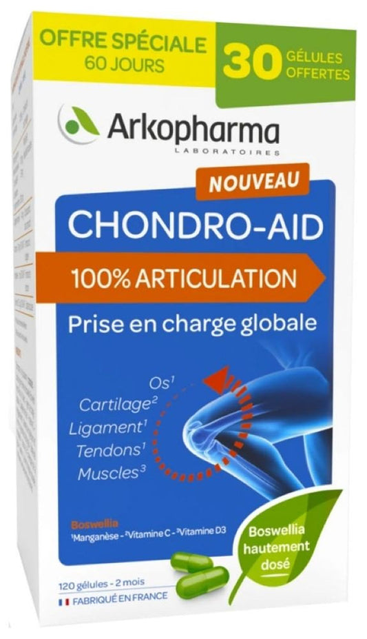 Arkopharma Chondro-Aid 100% Joint Comfort for 15+ - 120 Capsules