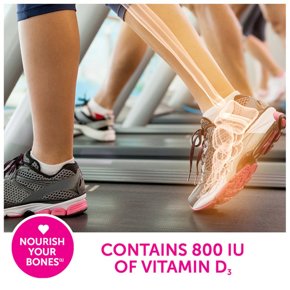 Caltrate Soft Chews 600+D3 Calcium Vitamin D Supplement, Chocolate Truffle - 60 Count