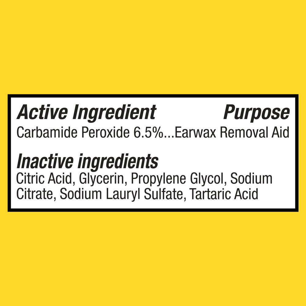 Equate Ear Drops Earwax Removal Aid, 0.5 Fl Oz