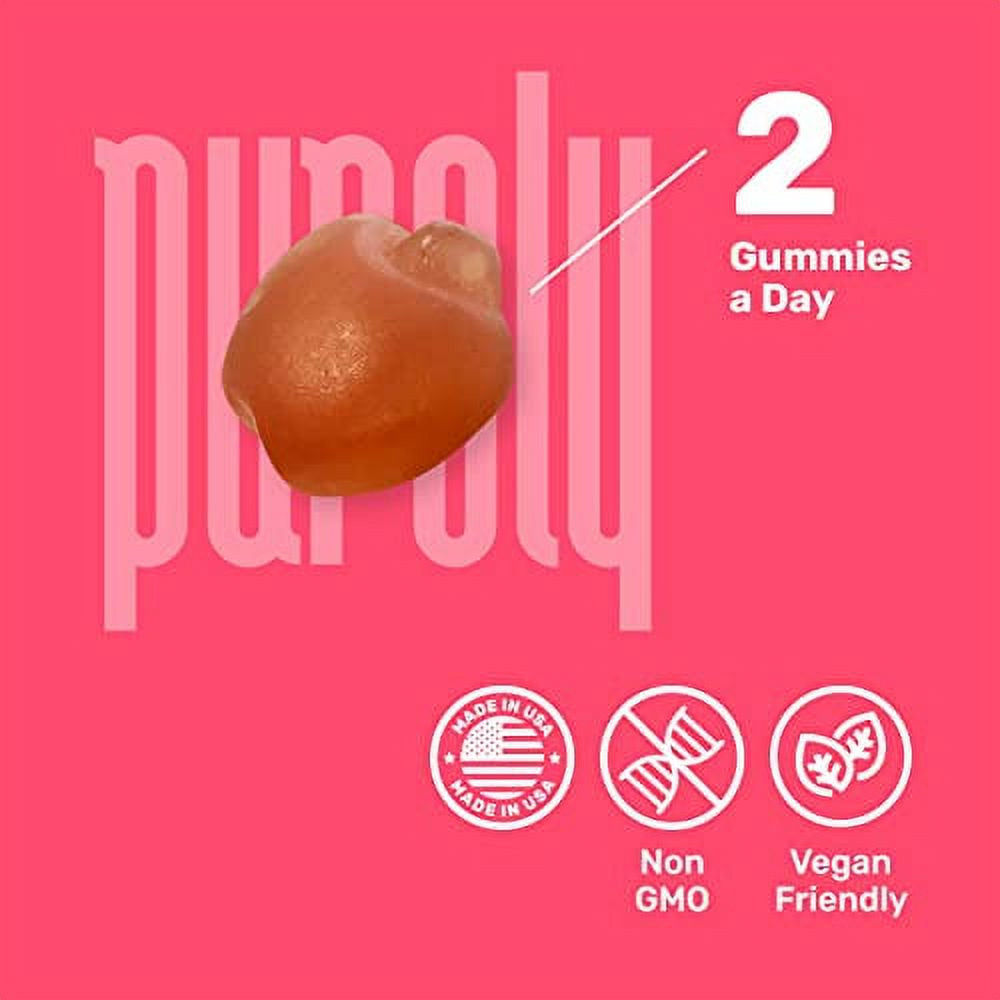 Apple Cider Gummies 1000Mg - Made with Apple Cider Vinegar Powder, Folic Acid, Vitamin B12, Vitamin B6, Iodine, Beet Juice Powder, Pomegranate Juice Powder - 60 Gummies