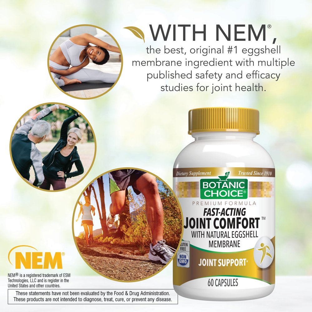 Botanic Choice Fast Acting Joint Supplement, 60 Capsules - Joint Support