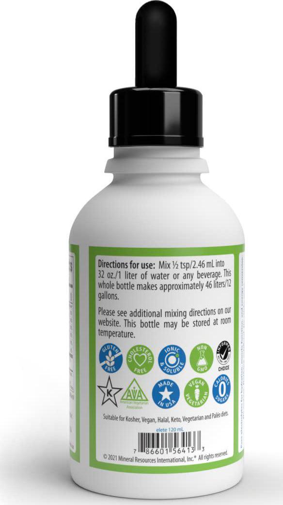 elete Electrolyte Add-In 4oz Dropper Bottle 4 Essential Electrolytes Concentrate All Natural Transforms Any Drink into a Sports Drink
