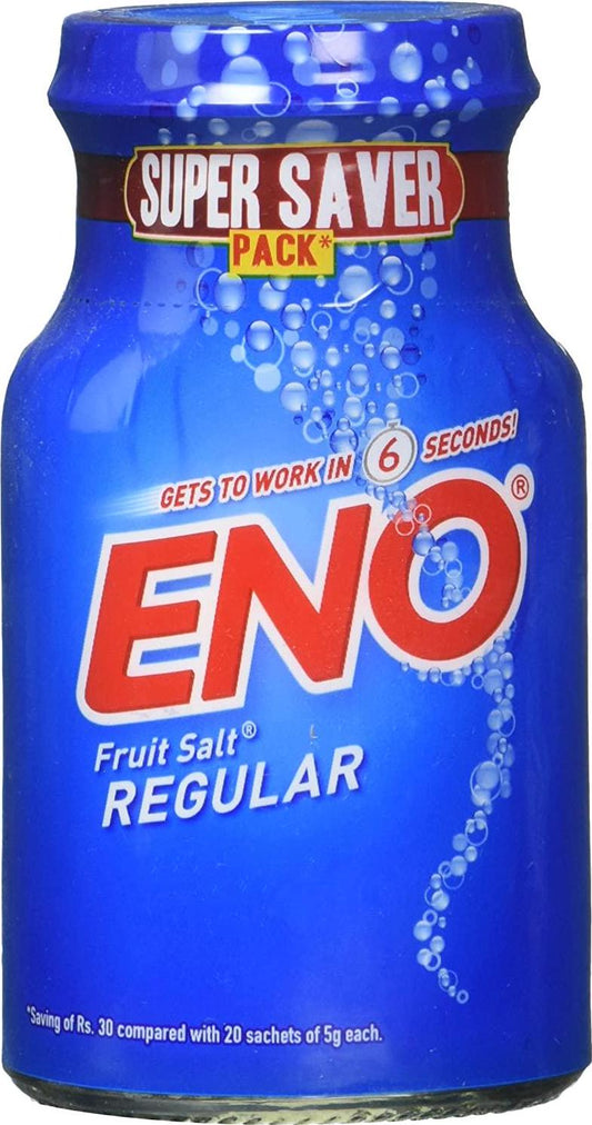 eno ENO Fruit Salt Sparkling Antacid Original 100g (REGULAR, 3 PACK)