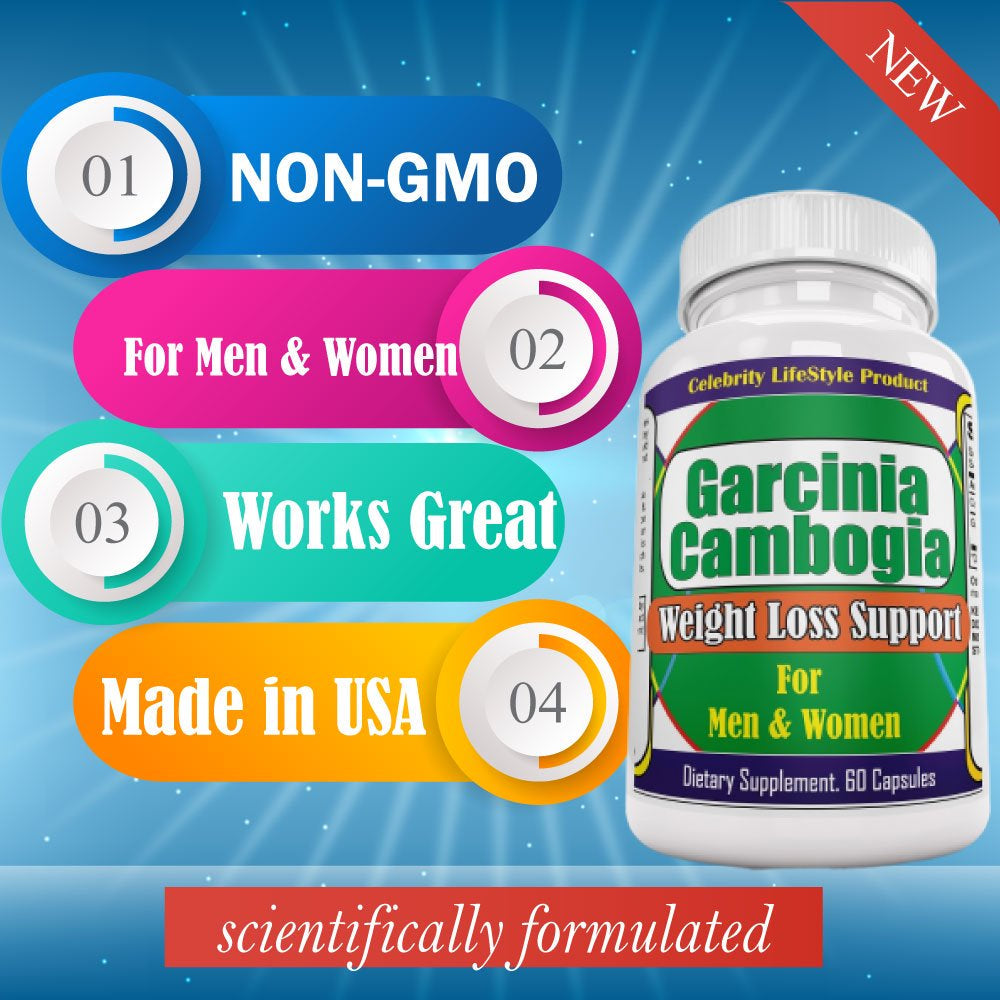 Garcinia Combogia Nighttime Fat Burner, Metabolism Booster, Appetite Suppressant, Weight Loss Supplement for Women, Stimulant-Free Weight Loss Pills