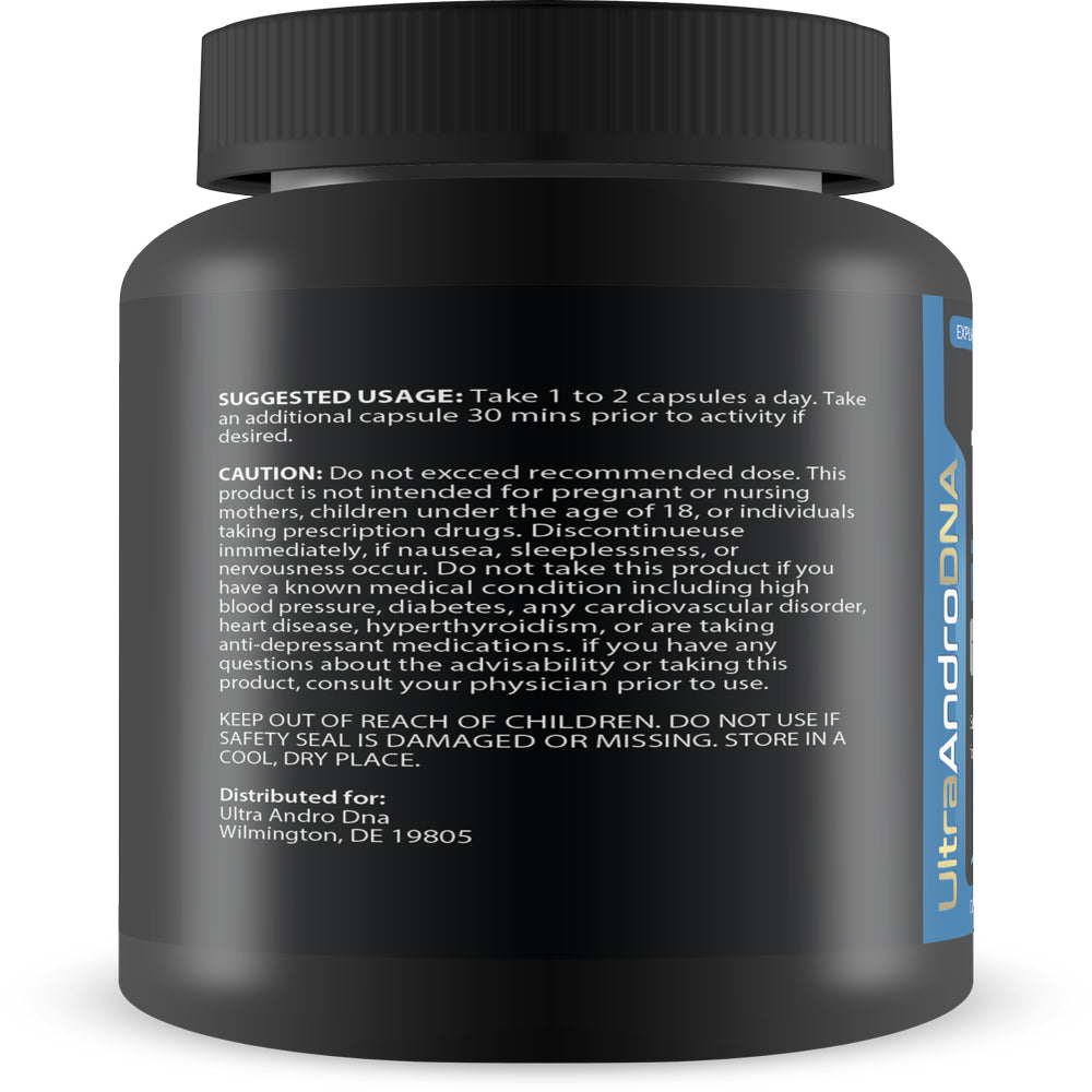 Alpha Testo Boost - Ultra Andro Dna Testosterone Support - Natural Testosterone Booster for Men - Feel Alpha Power and Youth with This Powerful Male Formula