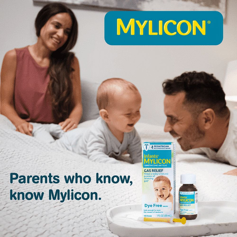 Mylicon Infants Gas Relief Drops, 1 Fl Oz (30 Ml)