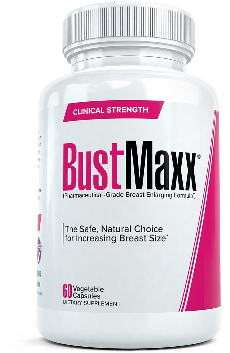 Bustmaxx: Most Trusted, All-Natural Enhancement and Enlargement Supplement, 60 Pills