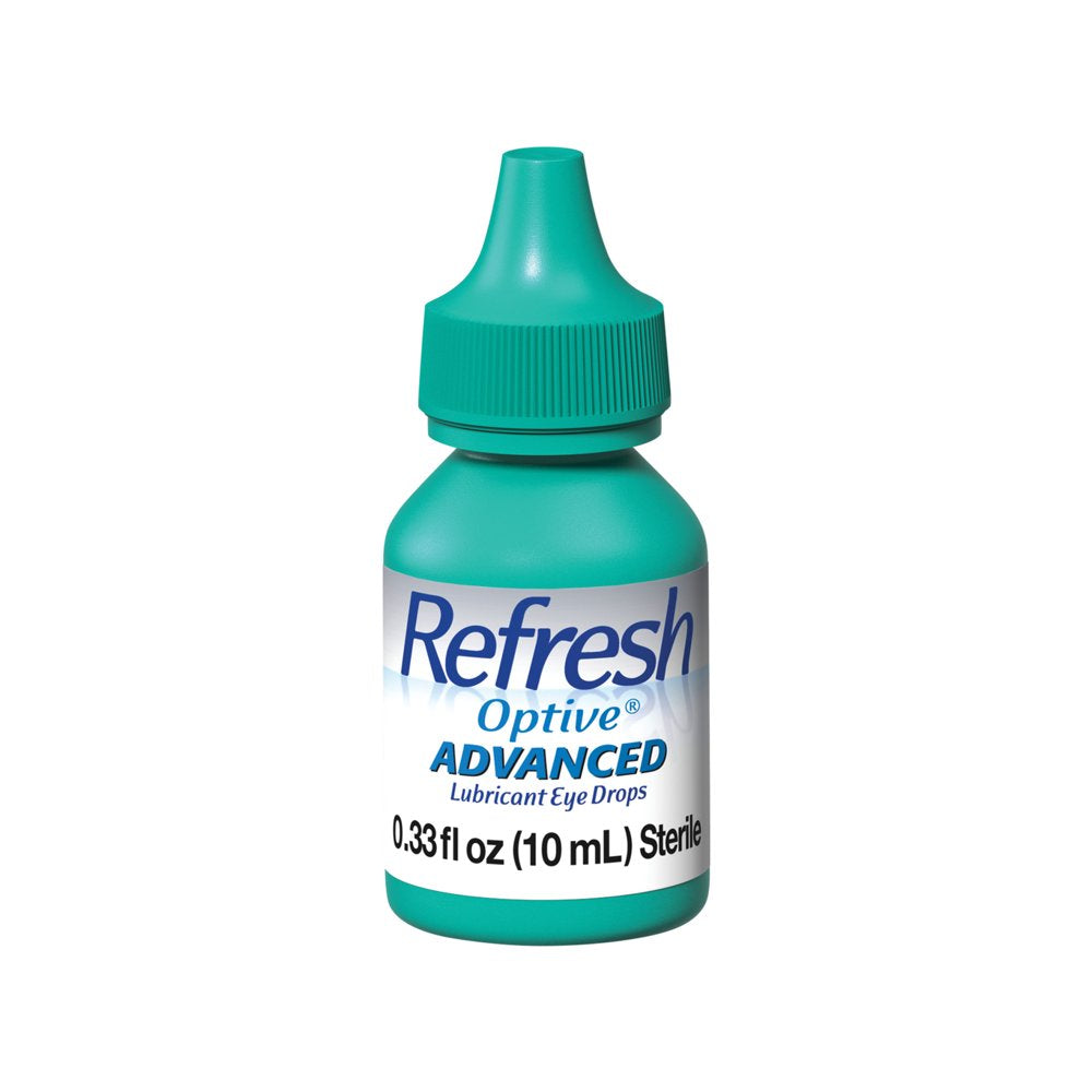 Refresh Optive Advanced Lubricant Eye Drops Preserved Tears, 10 Ml, 1 Bottle