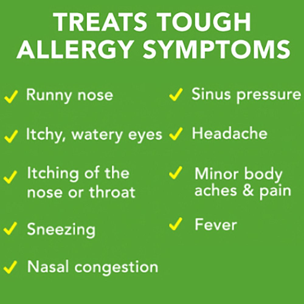 Advil Allergy and Congestion Relief Pain and Headache Reliever Ibuprofen, Coated Tablets, 50 Count