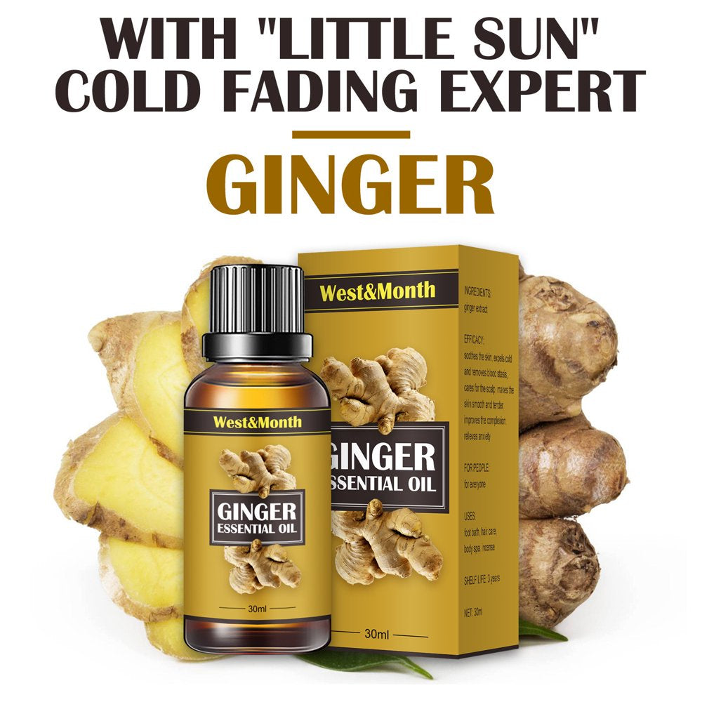 Black and Friday Deals CRAMAX Slimming Ginger Oil Belly Ginger Oil Ginger Oil Belly Button Slimming Stomach Massage Oil Anti-Cellulite Massage Oil Ginger Massage Oil 30Ml