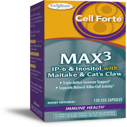 Enzymatic Therapy Cell Fort? MAX3 Capsules, 120 Ct