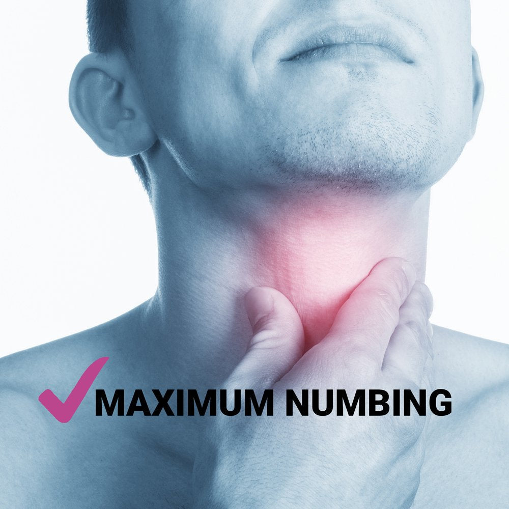 Cepacol Extra Strength Sore Throat & Cough Lozenges, Powerful Symptom Relief, Quiet Cough, Oral Pain Reliever, Mixed Berry Flavor, 16 Lozenges