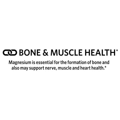 Spring Valley Magnesium Bone & Muscle Health Dietary Supplement Tablets, 250 Mg, 100 Count