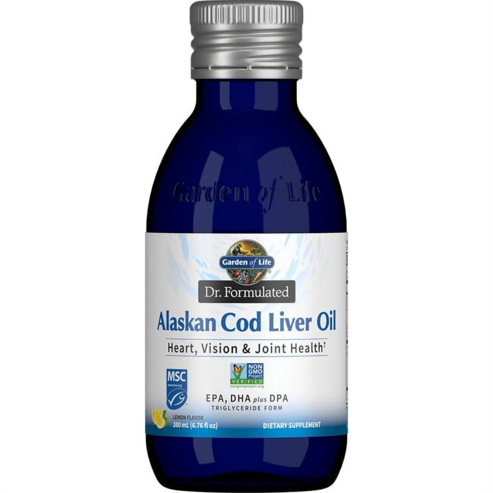 Garden of Life - Dr. Formulated Alaskan Cod Liver Oil Lemon - 200 Ml.