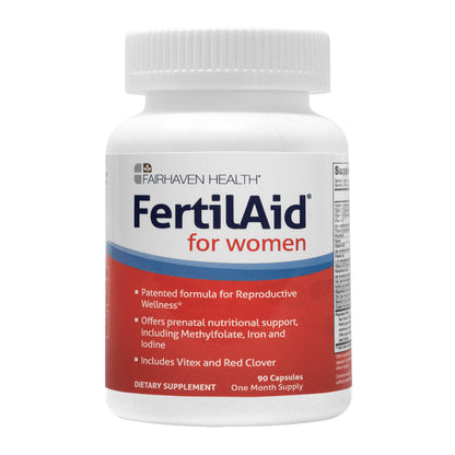 Fertilaid for Women Fertility Supplement: Natural Fertility Support to Aid Conception, Promote Cycle Regularity and Ovulation