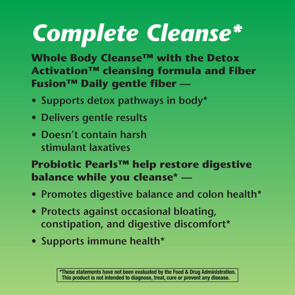 Nature'S Way Whole Body Cleanse, Complete 10-Day System Cleansing System