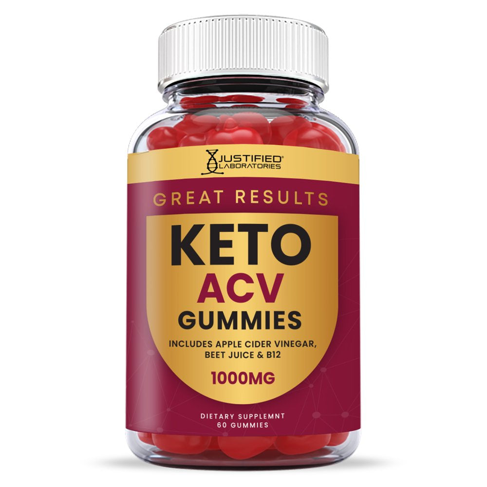Great Results Keto ACV Gummies 1000MG Dietary Supplement 60 Gummys