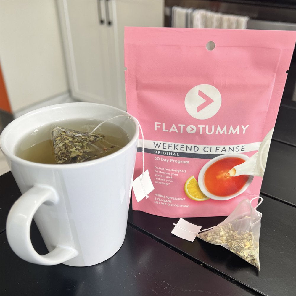 Colon Cleanse Detox by Flat Tummy Tea - 2-Day Detox & Cleanse - Dietary Supplement
