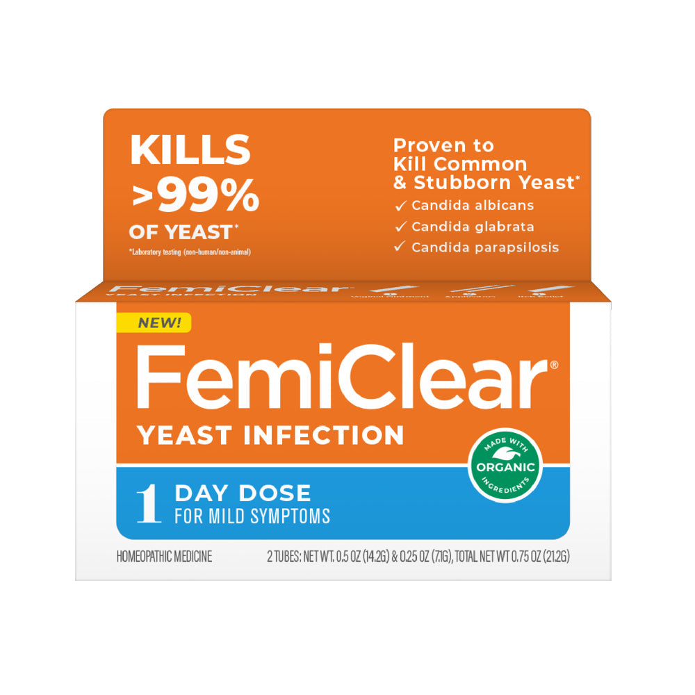 Femiclear 1-Day Yeast Infection Treatment