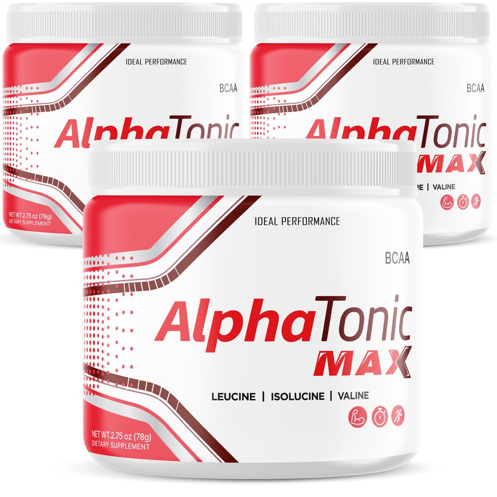 Alpha Tonic Max, Multivitamin for Men, Himalayan Alpha Drink for Men, Natural Flavor, 3 Pack