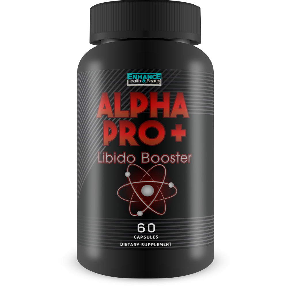 Alpha Pro+ Libido Booster & Energy Support - Libido Booster for Men - Alpha Pro Pills Are Specially Formulated to Support Male Energy and Support Increased Libido Max Results