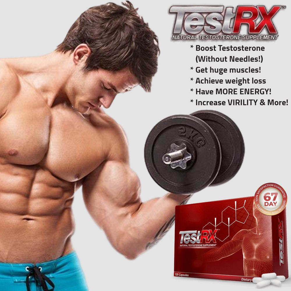Testrx - 1 Box - 120 Capsules